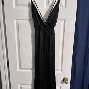 Black Backless dress